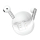 QCY AilyBuds Clear T32 Białe - 1322149 - zdjęcie 2